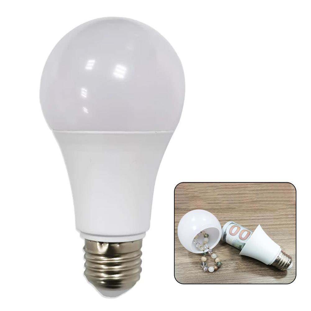 Sight Secret Light Bulb Home Diversion Stash Can Hiding Private Money Box Secret Hidden Storage Bulb Compartment Safe Container