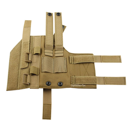 Gun Holster Molle Modular Belt Pistol Holster For Right Handed Shooters M9 1911 Glock 17 19 22 23 31 32 34 35