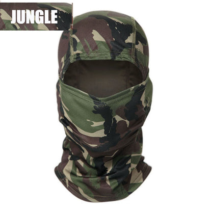 Multicam Tactical Balaclava Full Face Mask Shield Cover Cycling Hunting Hat Camouflage Balaclava Scarf