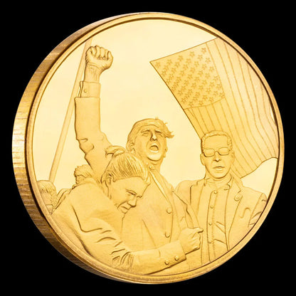 Trump 2024 Gold Coin