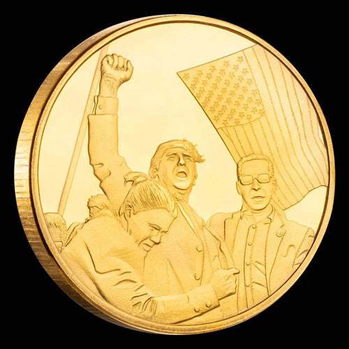 Trump 2024 Gold Coin