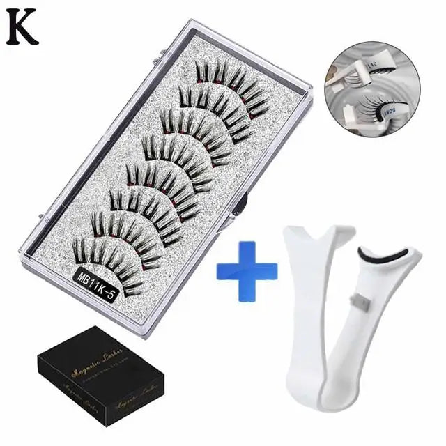 3D Magnetic Eyelashes (5 pairs)