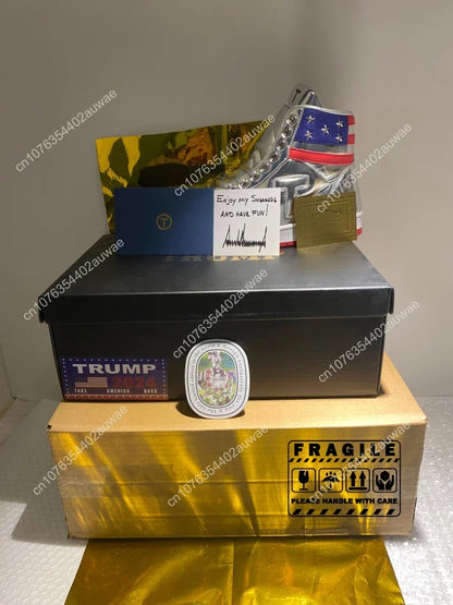 Trump Gold Shoes (47-48)