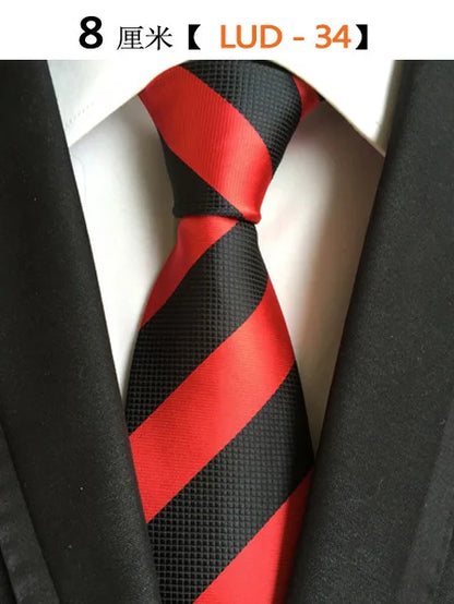 8cm Luxury Men's Tie