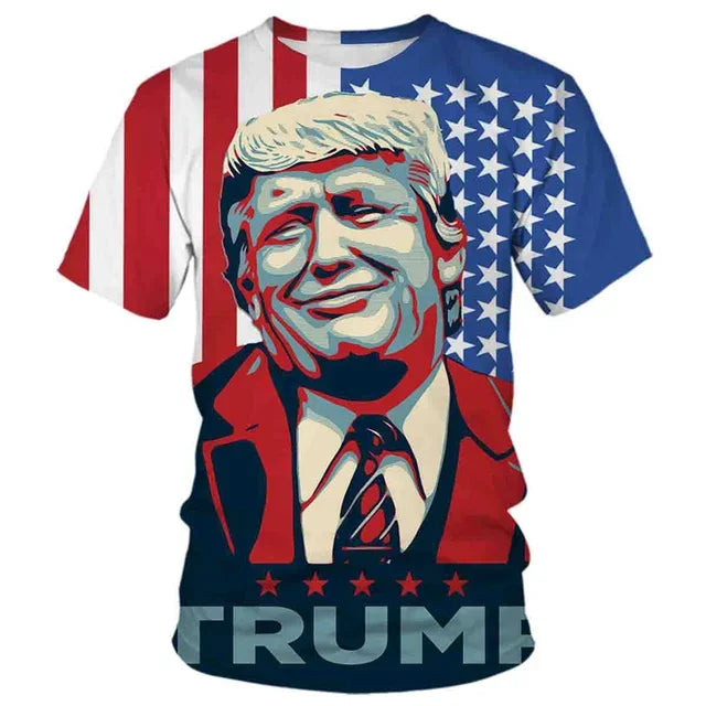 Trump 3D Tee: Men's Large