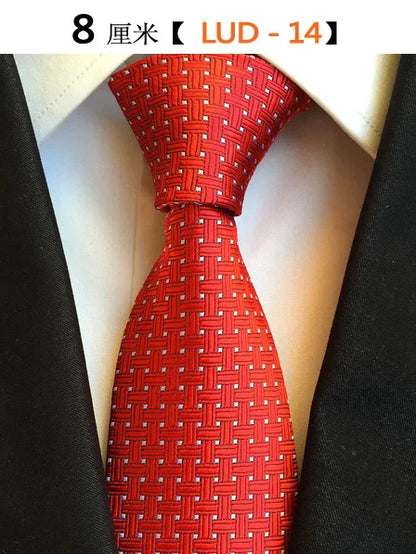 8cm Luxury Men's Tie