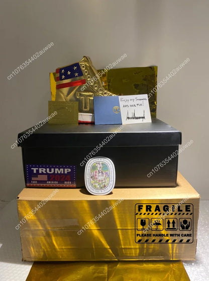 Trump Gold Shoes (47-48)