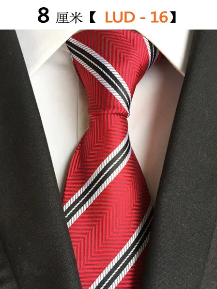 8cm Luxury Men's Tie