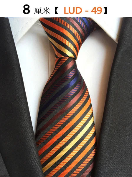 8cm Luxury Men's Tie