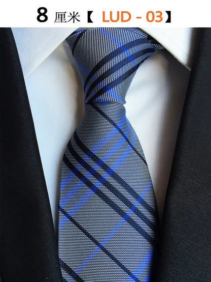 8cm Luxury Men's Tie