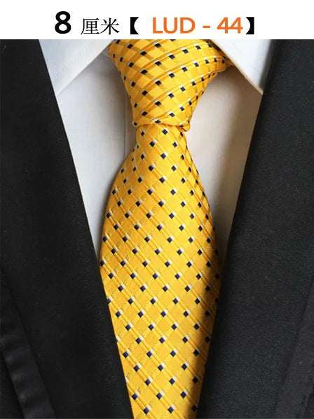 8cm Luxury Men's Tie